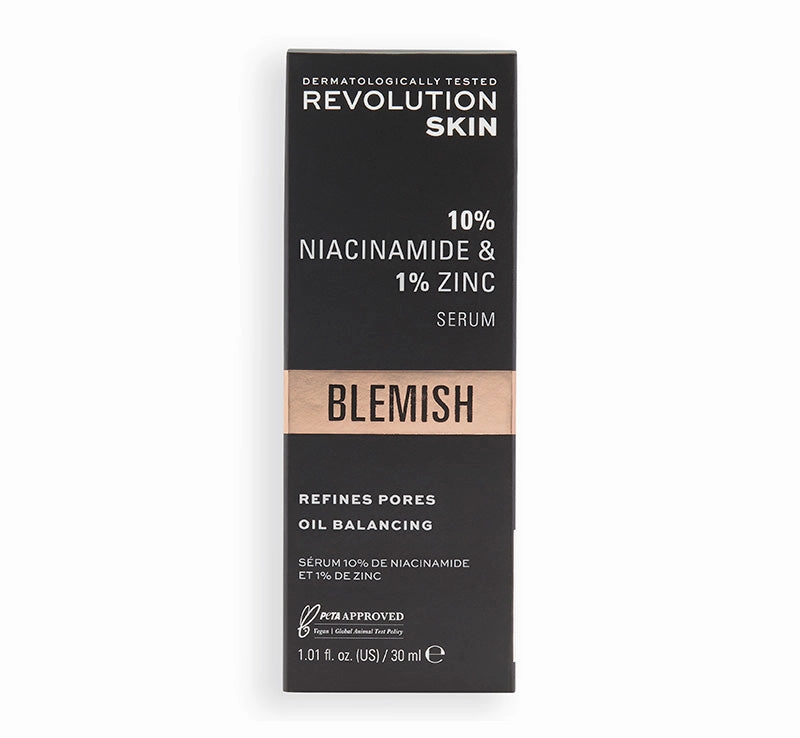 10% NIACINAMIDE & 1% ZINC BLEMISH & PORE SERUM