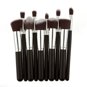 10PCS Makeup Brushes Set Professional Cosmetics Tools Eyeshadow Concealer Lip Eye Makeup Brush Kits Foundation Powder Blush