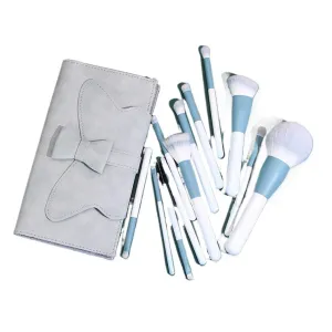 12 pieces of makeup brush set, full set of powder brush,powder blusher, eye shadow brush, beauty tools