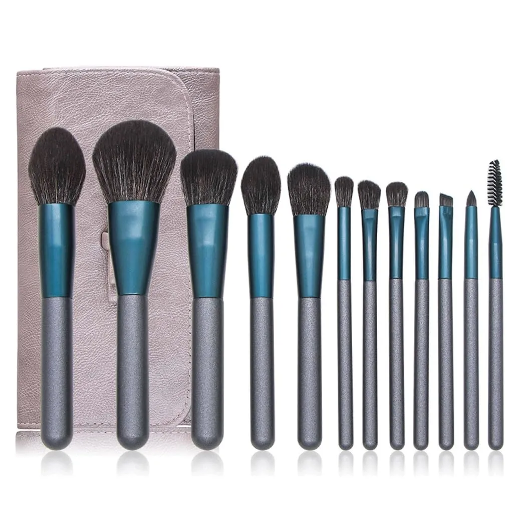12 pieces of makeup brush set powder eye shadow brush, full set of beauty tools