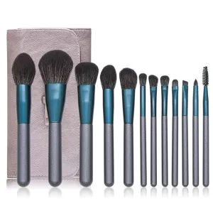 12 pieces of makeup brush set powder eye shadow brush, full set of beauty tools
