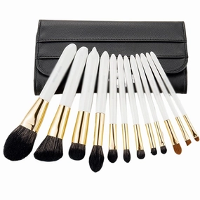12 Pieces Of Makeup Brush Set Eye Shadow Brush Foundation Make-up Brush Full Set Of Beginner Powder Brush