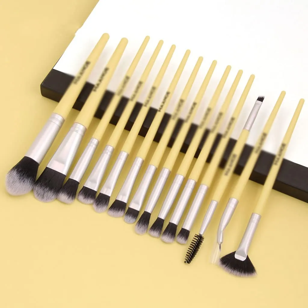 14pcs Makeup Brushes Brush Set for Foundation Powder Blush Eyeshadow Concealer Lip Eye Make Up Brush Cosmetics Beauty Tools