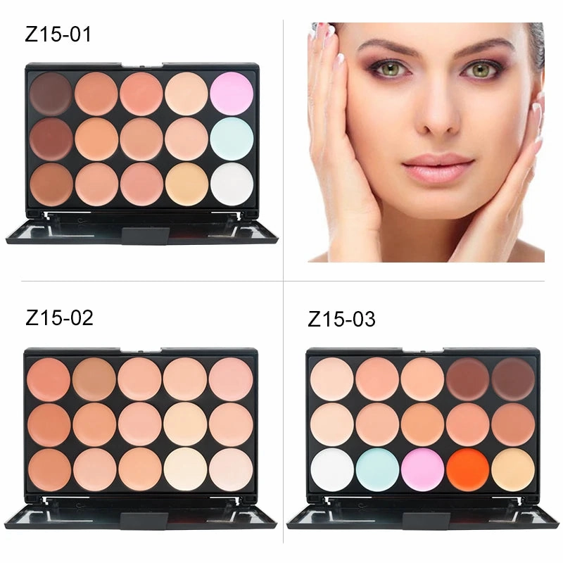 15 Colors Face Concealer Contour Palette