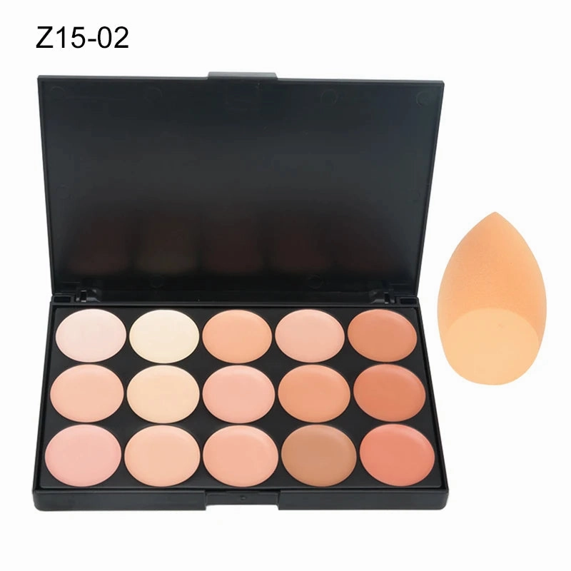 15 Colors Face Concealer Contour Palette