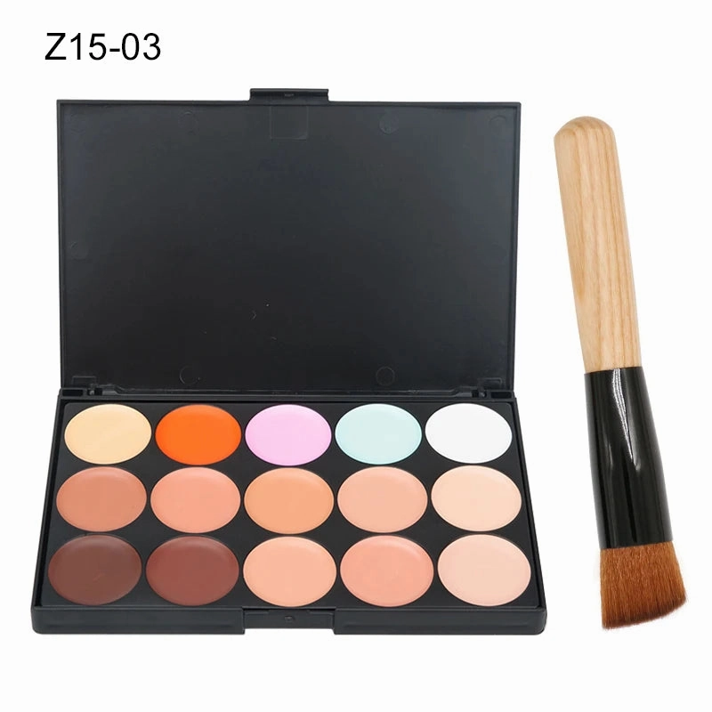 15 Colors Face Concealer Contour Palette