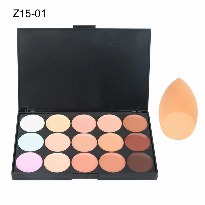 15 Colors Face Concealer Contour Palette