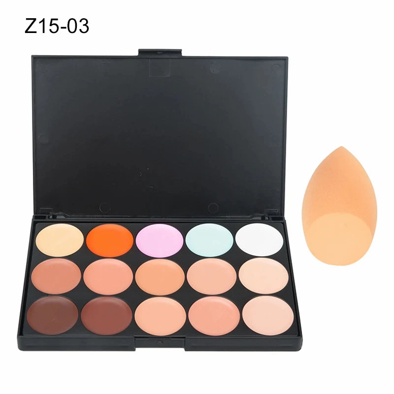 15 Colors Face Concealer Contour Palette
