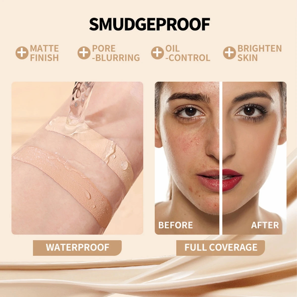 15 Colors Face Concealer Contour Palette