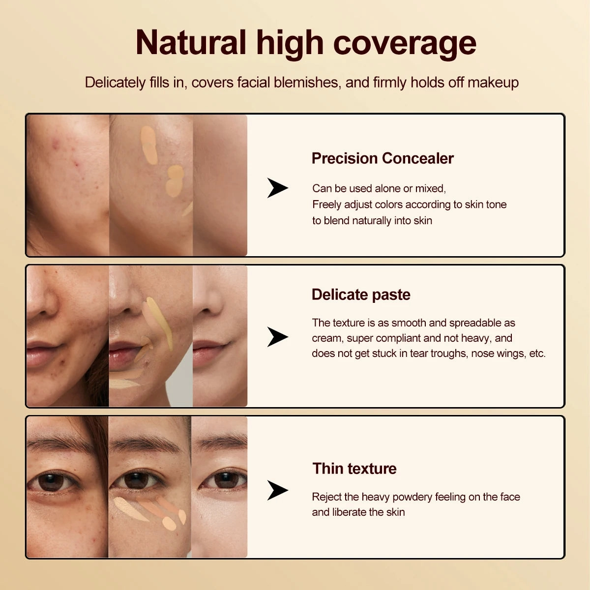 15 Colors Face Concealer Contour Palette