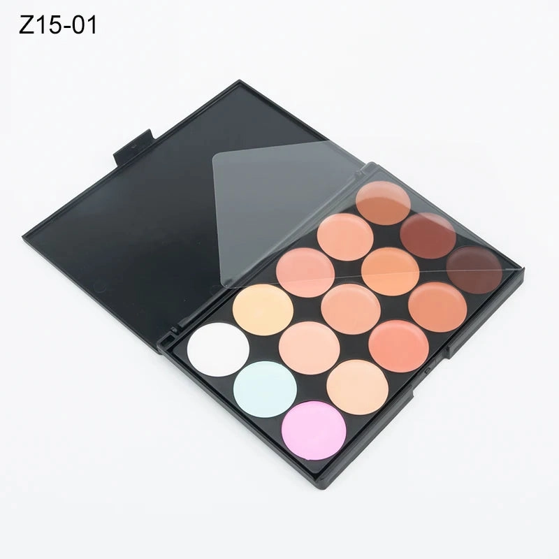 15 Colors Face Concealer Contour Palette
