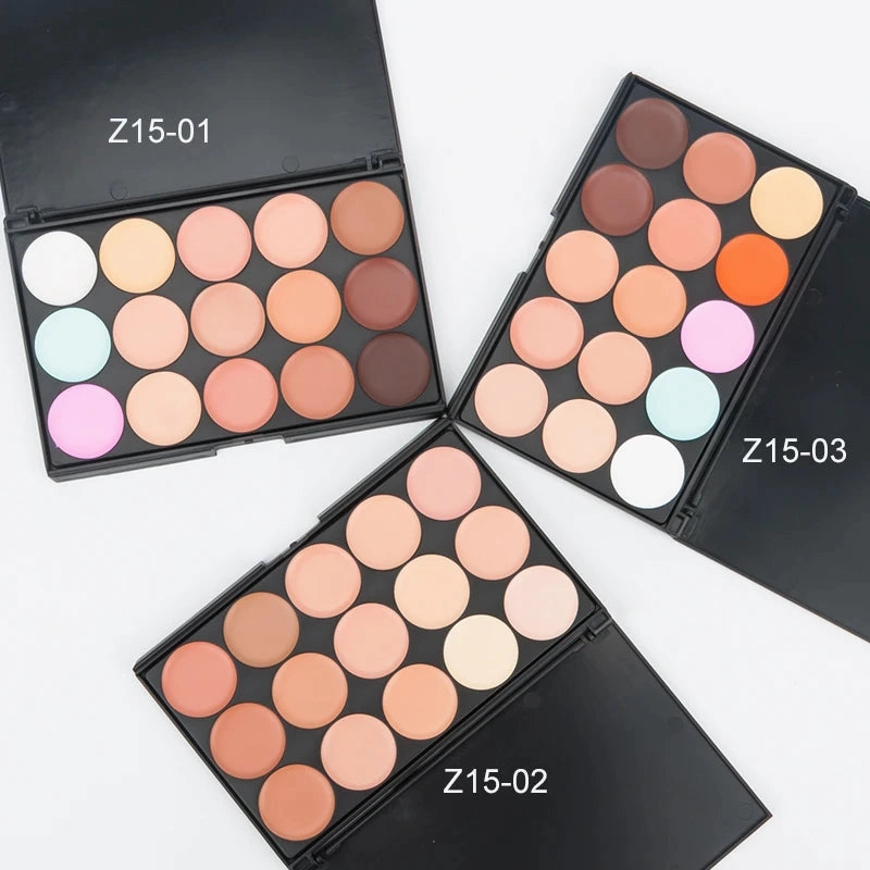 15 Colors Face Concealer Contour Palette