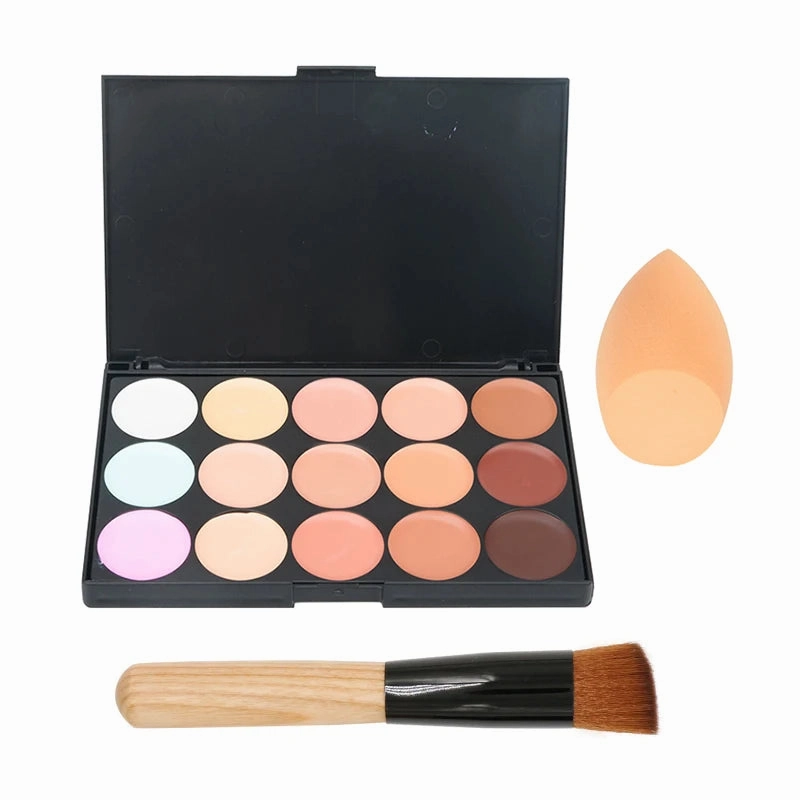15 Colors Face Concealer Contour Palette