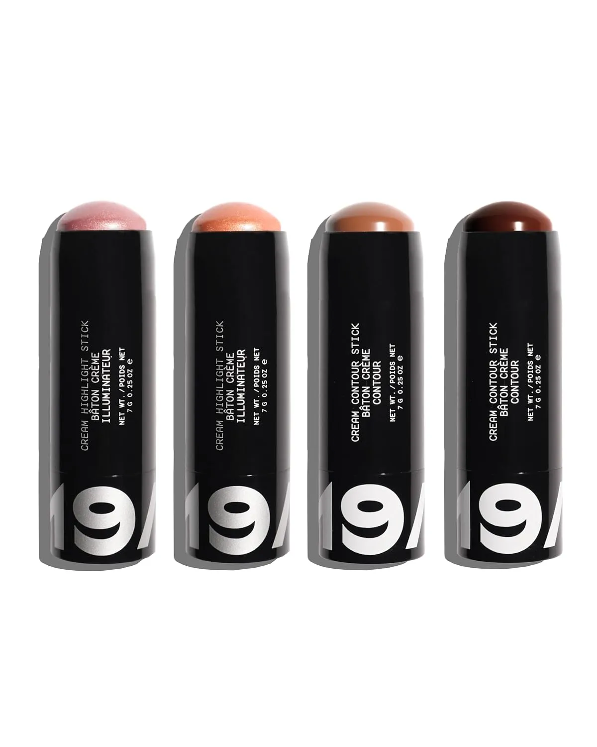 19/99 Cream Highlight Stick All-Over Face Highlight | Cruelty-Free, Vegan, Responsible Beauty (Miele)