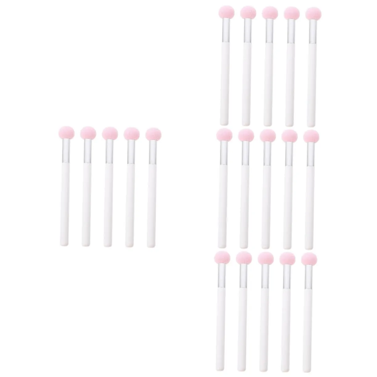 20pcs Mushroom Head Makeup Sponge Applicators Soft Cosmetic Puff for Foundation Powder Concealer Washable Beauty Blending Beginners