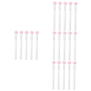 20pcs Mushroom Head Makeup Sponge Applicators Soft Cosmetic Puff for Foundation Powder Concealer Washable Beauty Blending Beginners