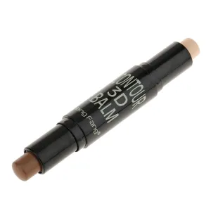 2x3D Face Double-ended Cream Stick Contouring Highlighter Bronzer 3#, 3#, 3