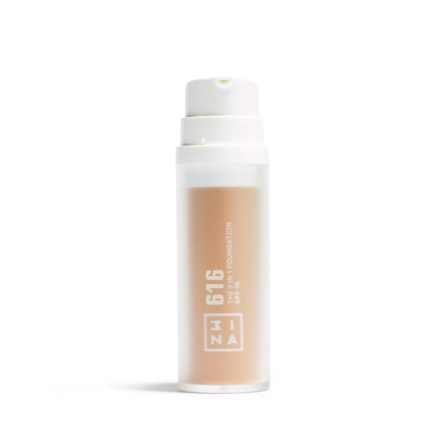 3INA The 3-In-1 Foundation 616 - Vegan Formula - Combination Of Primer, Concealer And Foundation - Medium Coverage - Natural Finish - Perfect For Covering Lines And Blemishes - Long Lasting - 1.01 Oz