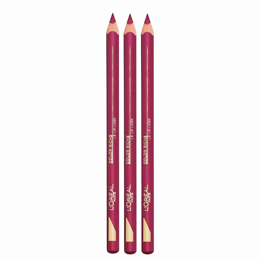 3x L'Oreal Paris Color Riche Lipliner 1.2g 127 Paris NY