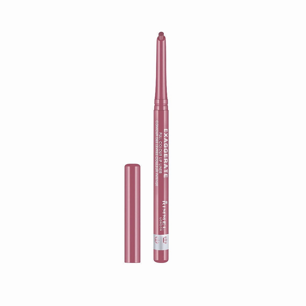 3x Rimmel Exaggerate Lip Liner 063 Eastend Snob Dusty Pink