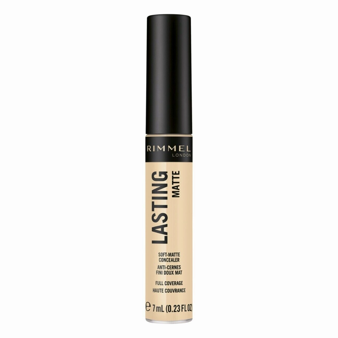 3x Rimmel London Lasting Matte Concealer 015 True Ivory