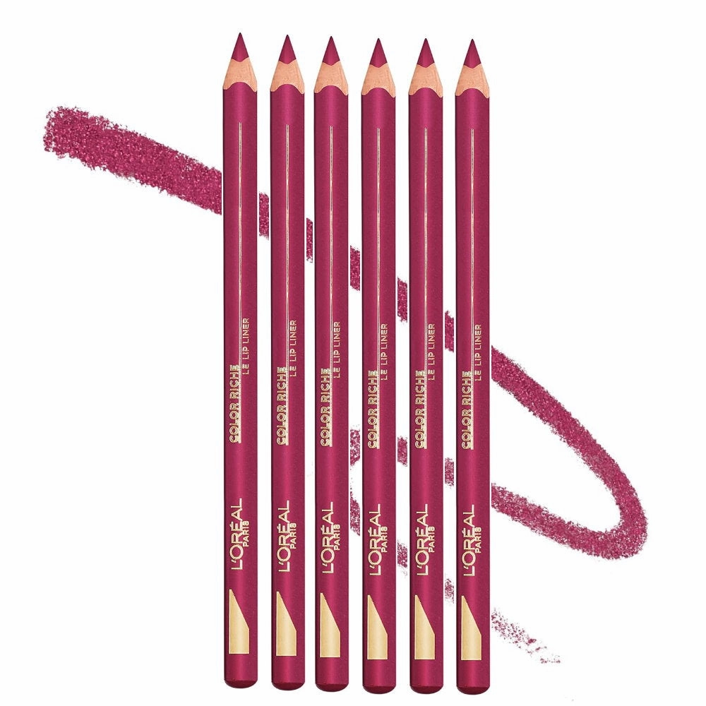 6x L'Oreal Paris Color Riche Lipliner 1.2g 127 Paris NY