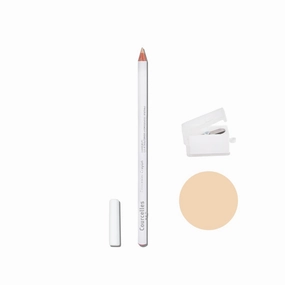 [K-Beauty Makeup] Courcelles Concealer Pencil CC700/CC800, Soft type-Natural Cover, light beige/natural beige (CC800-Natural Beige Sharpener)