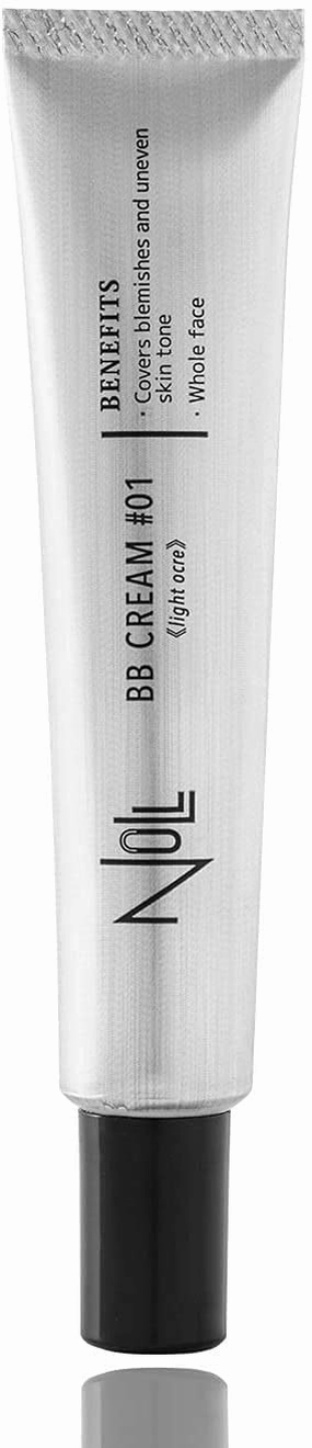[Matte Finish] NULL mens BB Cream, Mens concealer, Tinted Moisturizer broad spectrum SPF30 PA  , CC cream, Revitalising Nourishing Tone Up Cream, Natural Cover, 0.7oz Made in Japan (Light Ochre)