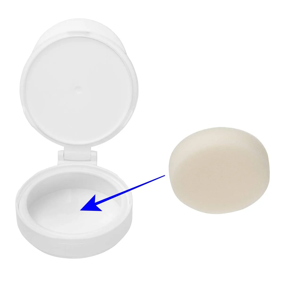 Air Cushion Puff Makeup Sponge - Ultra Soft for Liquid Foundation, BB Cream, Concealer, Powder - Reusable and Easy to Clean - Korean Beauty by It's My Cushion (10 pcs Sponge)
