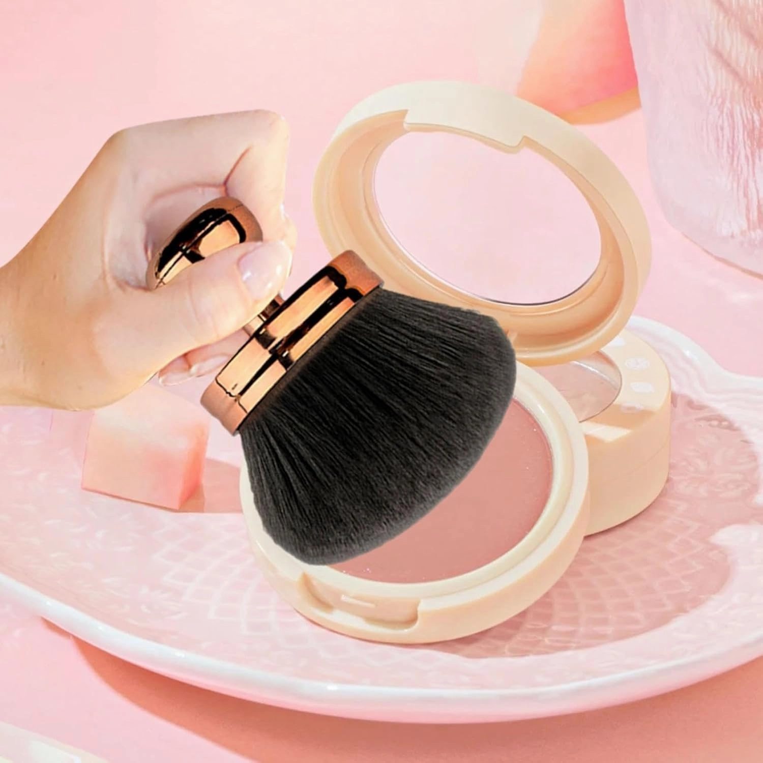 All over Complexion Perfector, 2026 New Tattoo Cover up Makeup Waterproof for Face, Body, Leg, Even Skin Tone,Cream with Brush(1pcs,With brush)