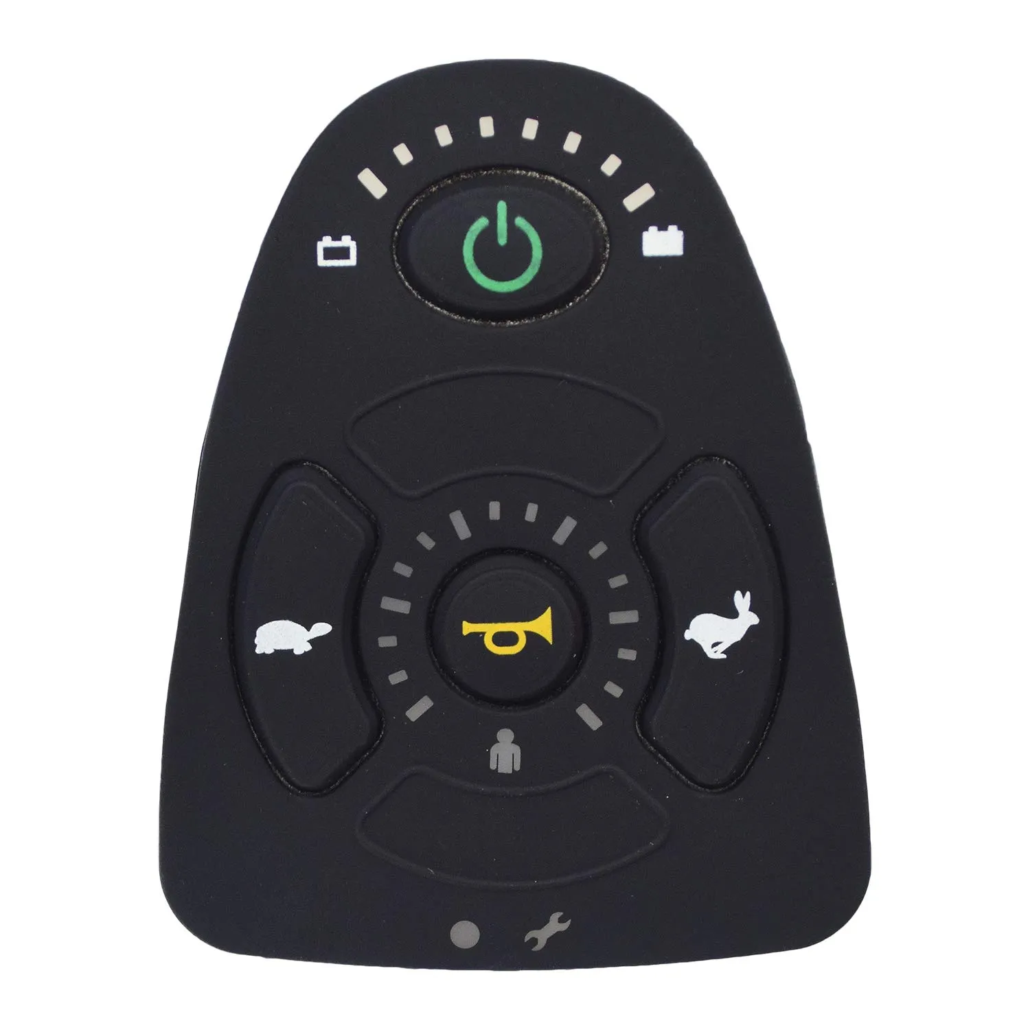 AlveyTech Keypad for 4-Key Dynamic Shark DK-REMD01 and DK-REMD02 (MK5 SPJ ) Joysticks - Replacement Power Chair Joystick Controller Rubber Pad (MC-GLA80843 / 1165094/82674 / 301201-22 / PLSINDV1264)