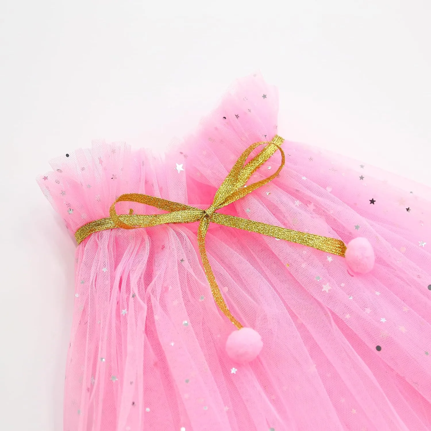 Avady Light Up Princess Cape Set Toys Princess Dress Up Clothes for Little Girls Halloween Christmas Birthday Gift