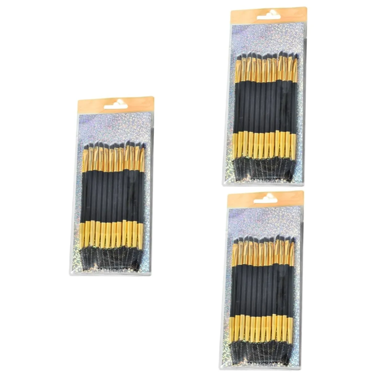 balacoo 36pcs Double-ended Mascara Eyebrow Brush Set Professional Cosmetic Brush Spiral Eyelash Roller for Salon Home Use Comfortable Makeup Tools for Women