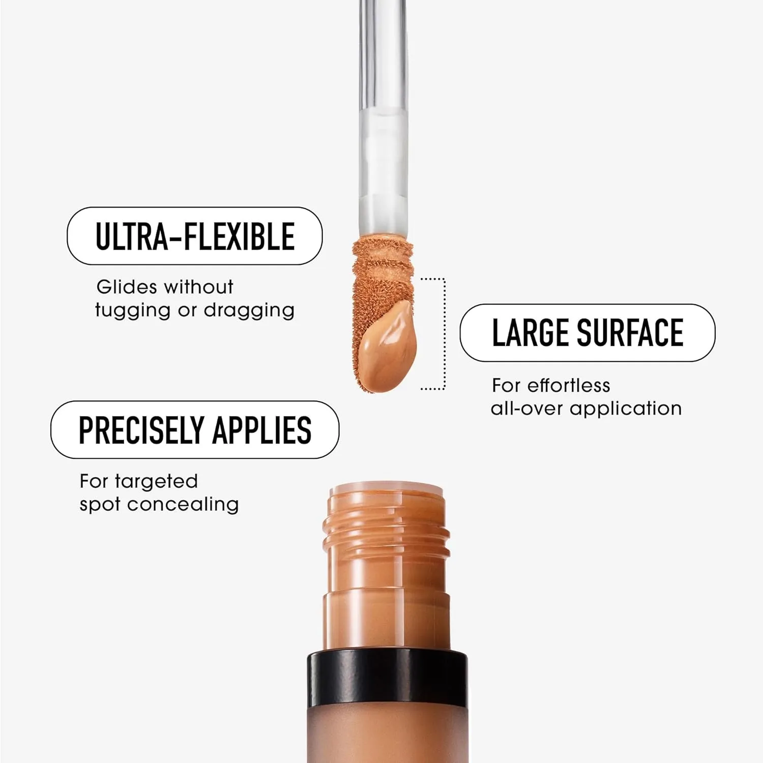 bareMinerals BAREPRO 16HR All Over Skin-Perfecting Natural Matte Concealer Mineral SPF 25 with Niacinamide, Conceals Dark Spots, Blemishes   Dark Circles Under Eyes, Safe for Sensitive Skin, Vegan