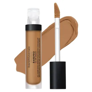 bareMinerals BAREPRO 16HR All Over Skin-Perfecting Natural Matte Concealer Mineral SPF 25 with Niacinamide, Conceals Dark Spots, Blemishes   Dark Circles Under Eyes, Safe for Sensitive Skin, Vegan