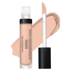 bareMinerals BAREPRO 16HR All Over Skin-Perfecting Natural Matte Concealer Mineral SPF 25 with Niacinamide, Conceals Dark Spots, Blemishes   Dark Circles Under Eyes, Safe for Sensitive Skin, Vegan