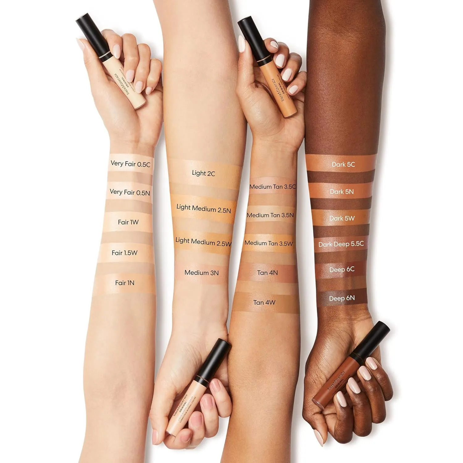 bareMinerals Original Liquid Mineral Concealer, Brightening Dark Circle Eye Concealer, Reduces Look of Fine Lines, Buildable Coverage, Vegan