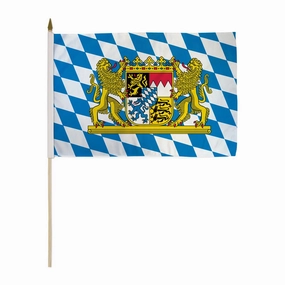 Bavaria (Lion) 12x18in Stick Flag
