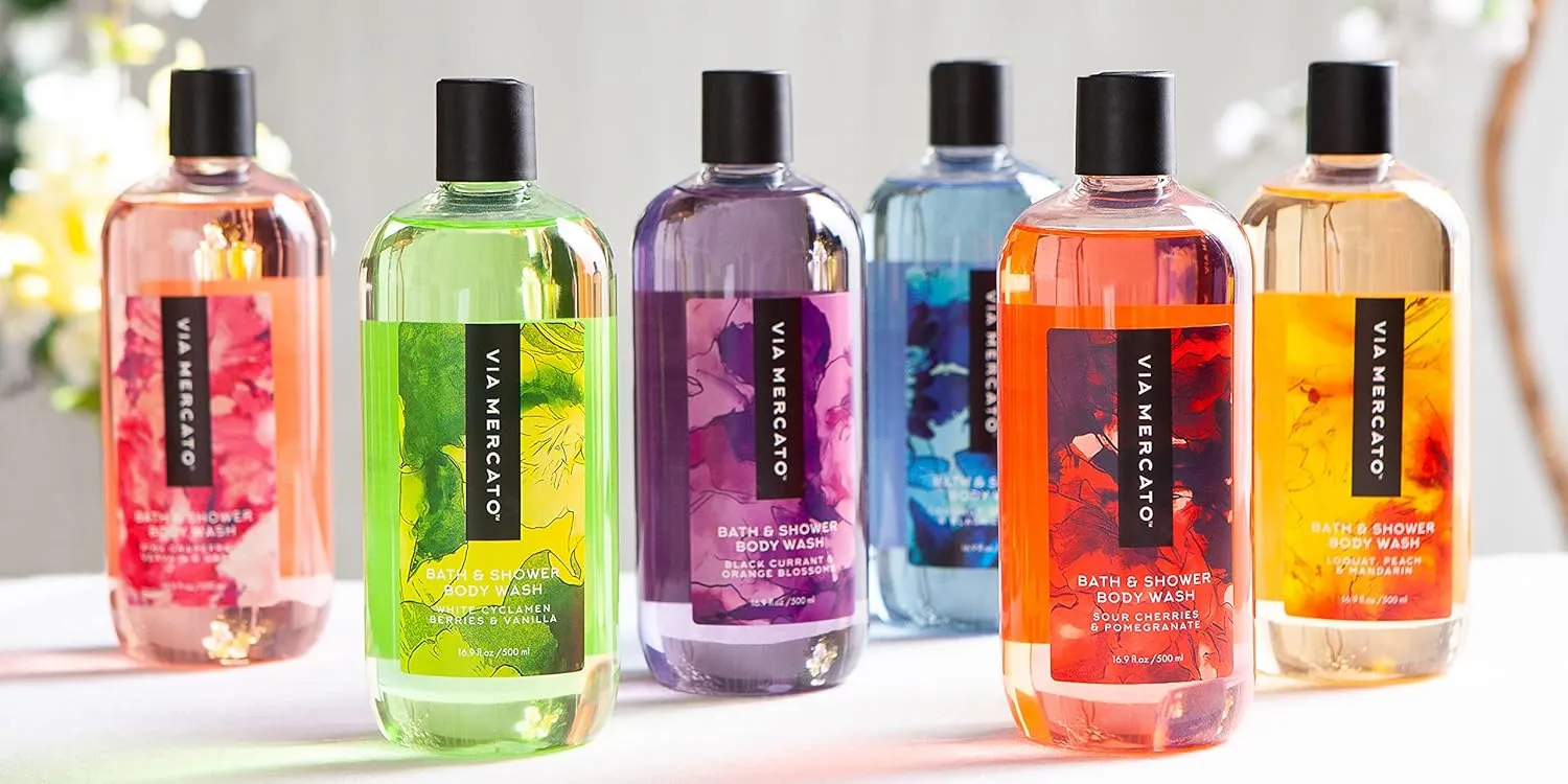 Bella Collection, Hydrates & Invigorates, Shower Gel, 500 ML, No. 1 - Loquat, Peach & Mandarin