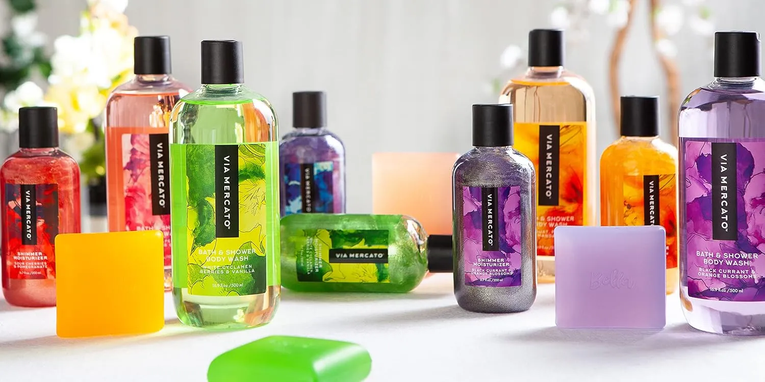 Bella Collection, Hydrates & Invigorates, Shower Gel, 500 ML, No. 1 - Loquat, Peach & Mandarin