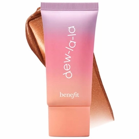 Benefit Cosmetics Dew La La All-Over Glow Liquid Highlighter (Lumi - Tan Deep, 0.85 Fl Oz)
