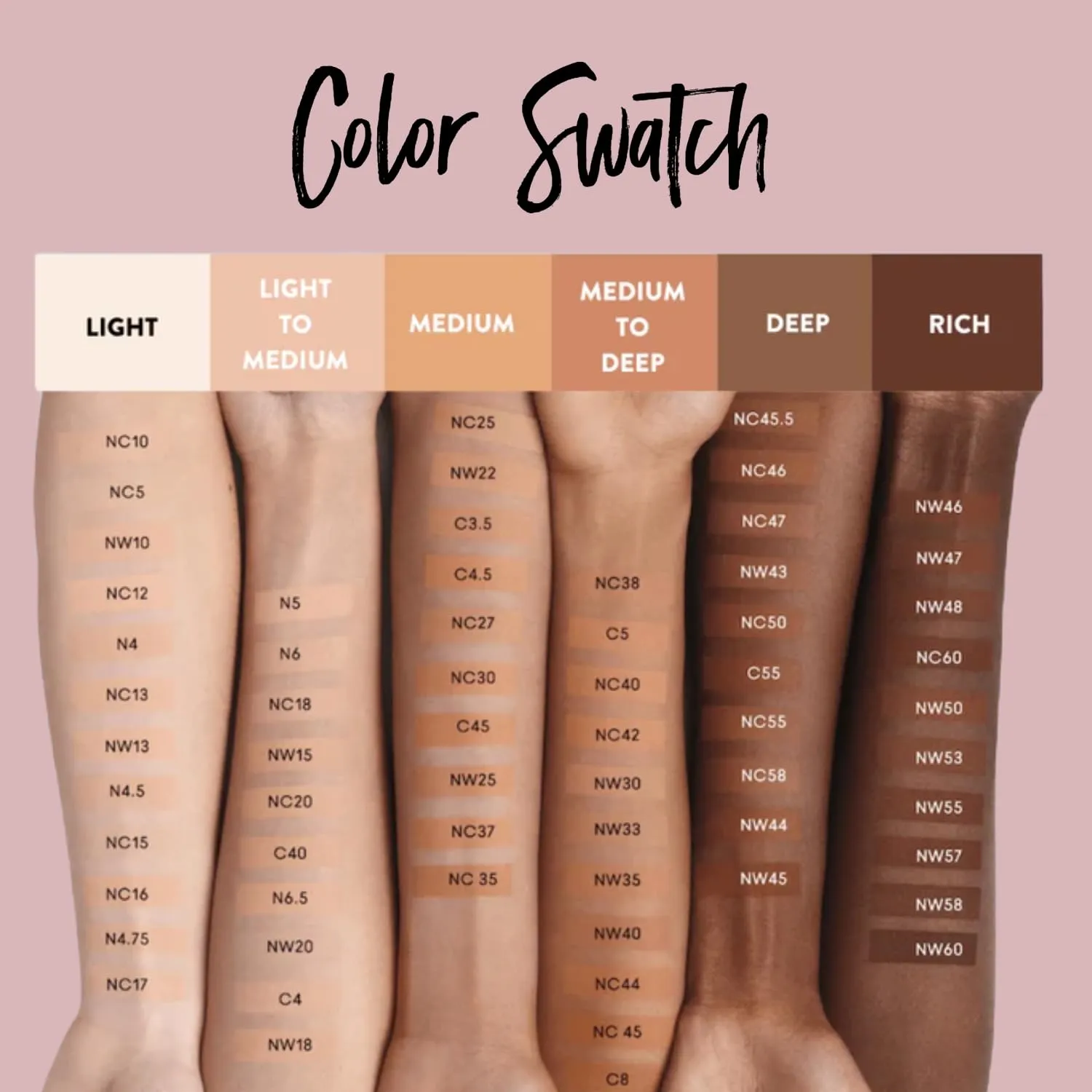 Best Bronze Bombshell Body Makeup - Tattoo Cover Up Makeup & Body Foundation Waterproof - Tattoo Concealer Waterproof for Scars, Varicose Veins Cover Up & Leg Foundation (NW49 Dark)