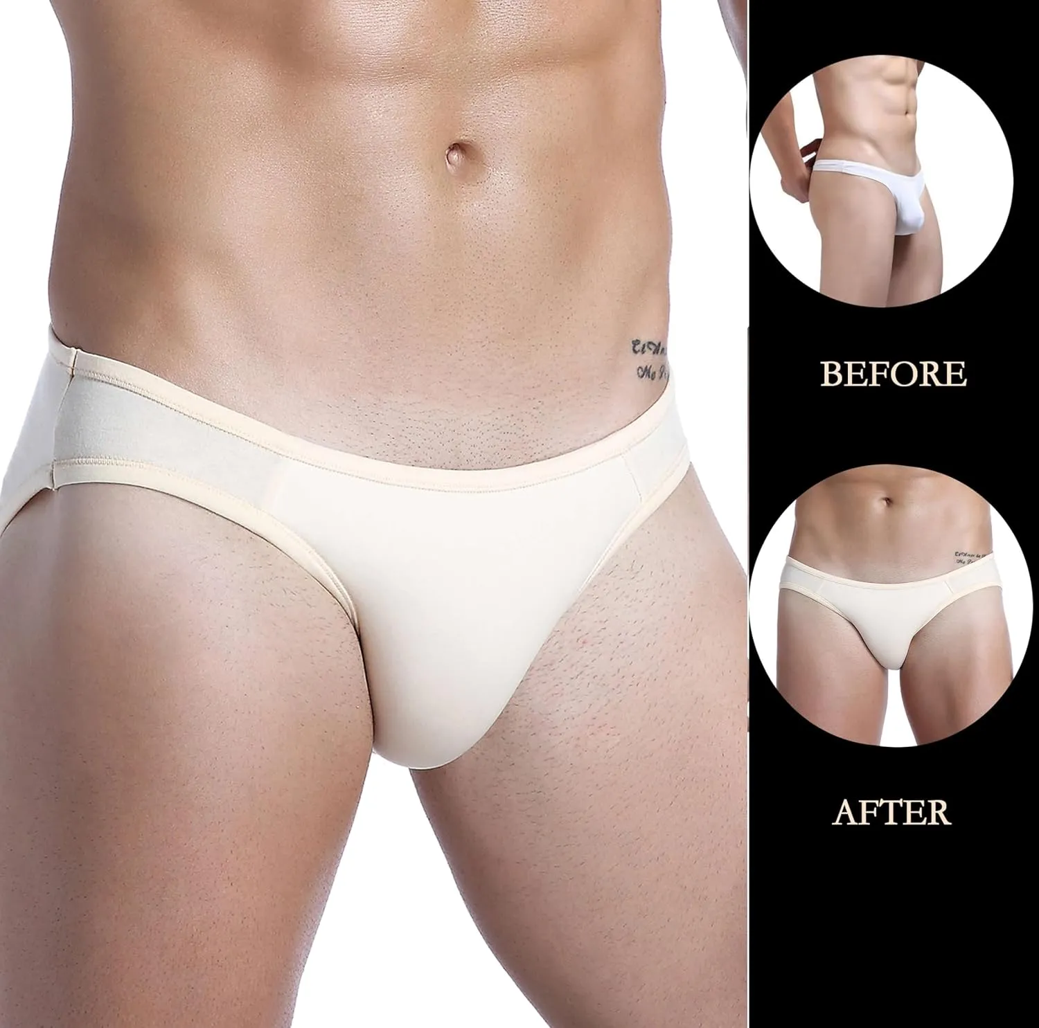 BIMEI Smoothing Spone Gaff Panty keep flat and smooth For Crossdresser Transgender Woman Avoid Camel Toe Panty Underwear