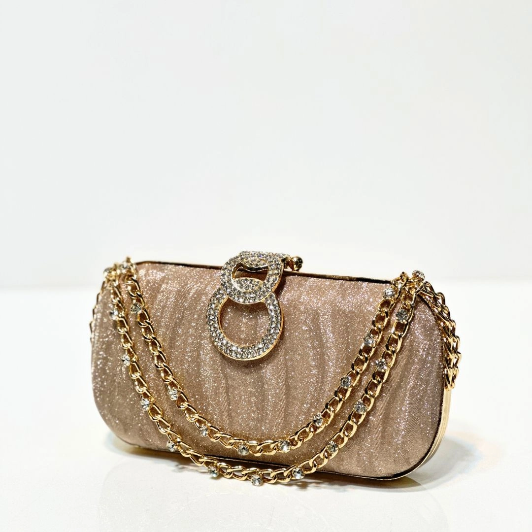 Blush Glamour Clutch