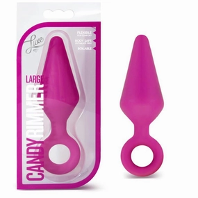 Blush Luxe Candy Rimmer Large Anal Plug (Fuchsia)