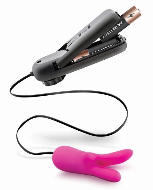 Blush Luxe Rabbit Teaser - Fuchsia