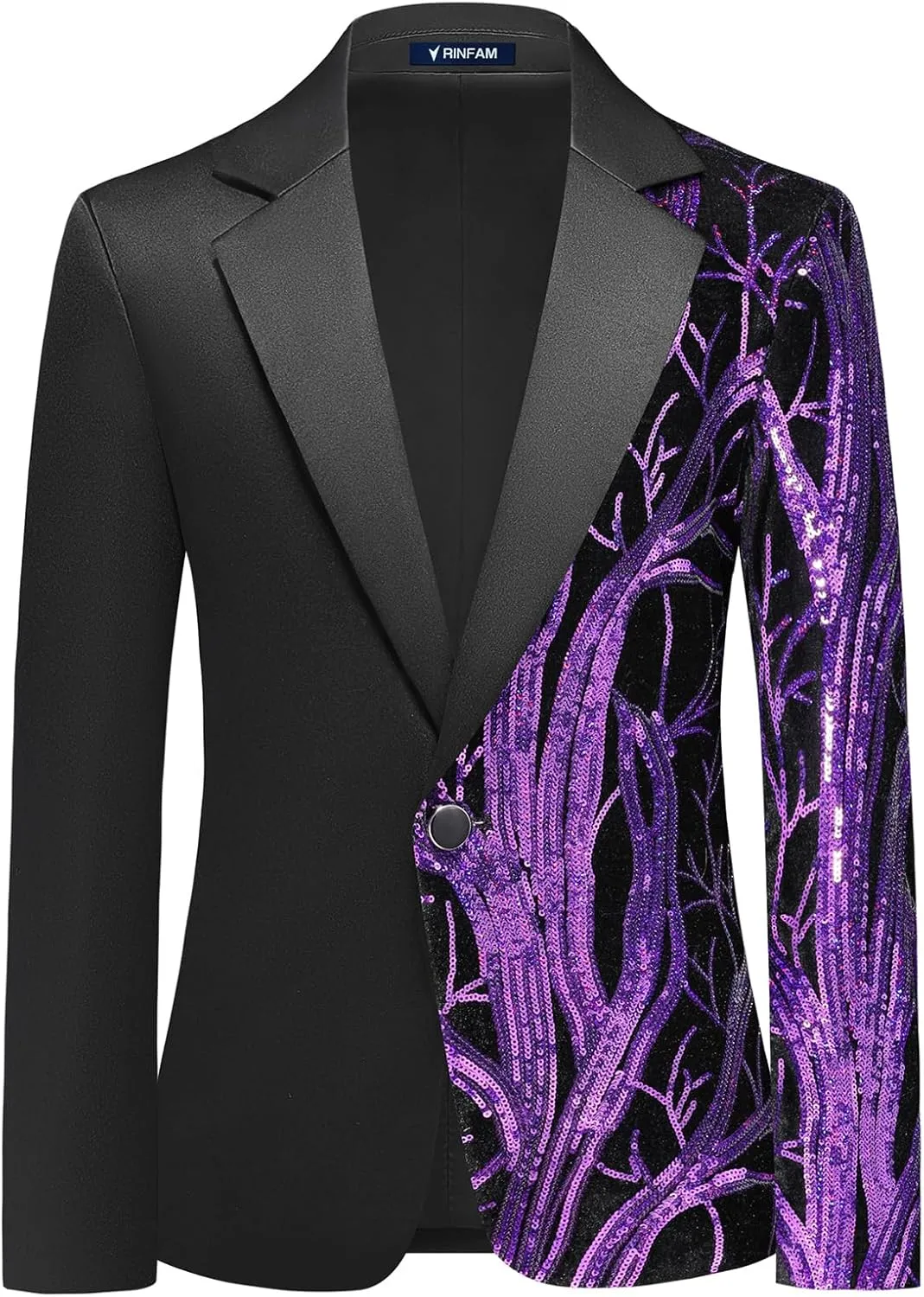 Boys Formal Tuxedo Suit Set Size 4-16 Sequin Blazer 2 Piece Satin Jacket Black Pants Kids and Teen Boys Dress Outfit