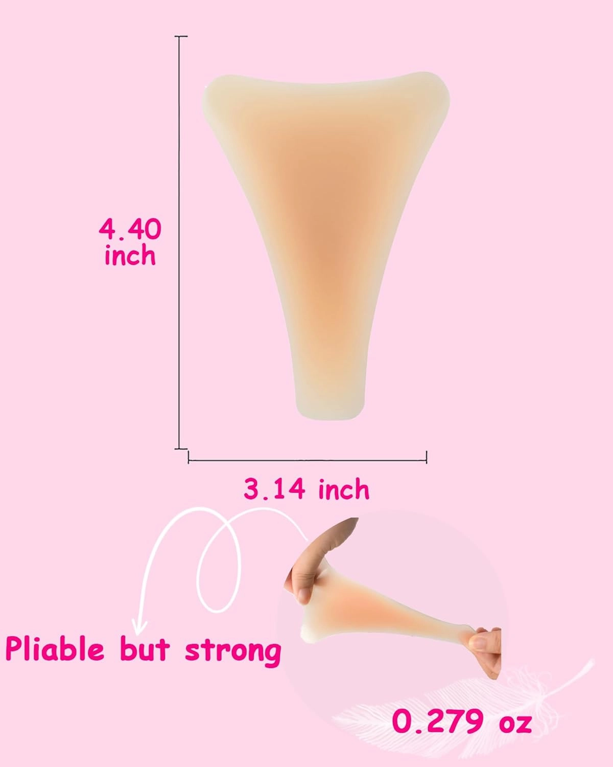 camel toe concealer，Seamless Camel Toe Hider, Reusable Anti Camel Toe Sprong Insert, No Camel Toe Underwear Guard