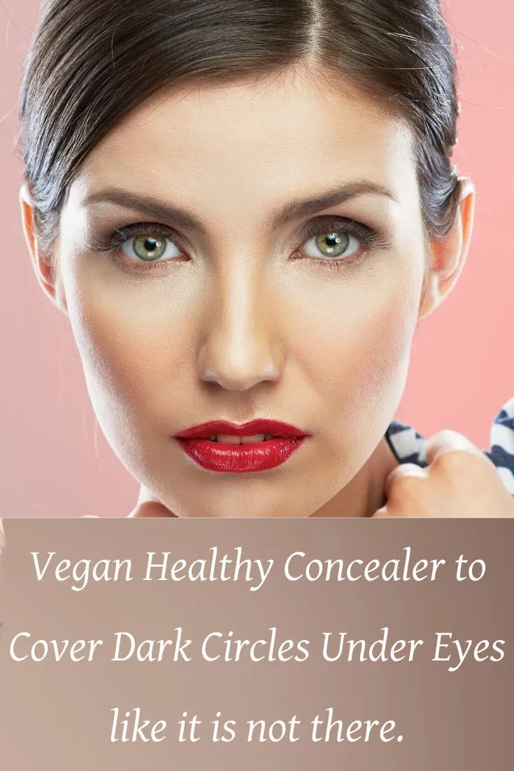 Camoufleur Mineral Makeup Under Eye Concealer Medium. This Dark Circle Concealer Cream Made in USA with NO Parabrn