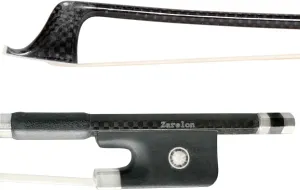 Carbon Fiber Cello Bow with Zarelon FH ®- Hair Never Breaks & Has Superior Tone, Made of Fortified Horsehair Keratin